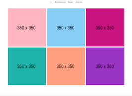 Bootstrap portfolio with category filter using isotope js example