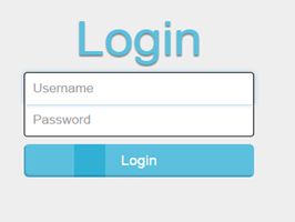 Bootstrap Login form with icon example