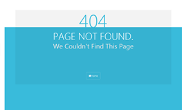 Bootstrap 404 error page example