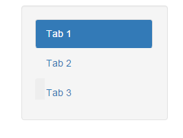 Bootstrap Navtabs dropdown example
