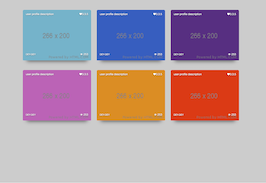 Bootstrap example and template. Bootdey new snippets cards