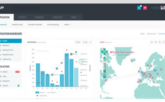 Bootstrap Metronic Responsive Admin Dashboard Template template