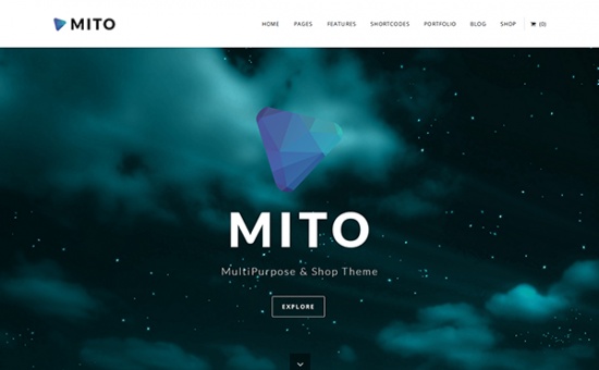 Bootstrap Mito WordPress MultiPurpose Shop Theme template