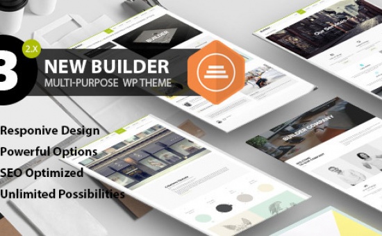 Bootstrap BUILDER Responsive Multi Purpose Theme template