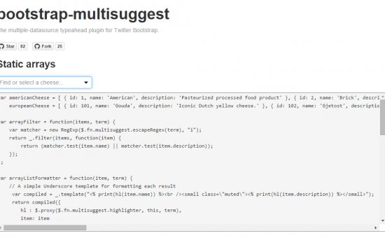 Utility Bootstrap Multi Suggest Typeahead