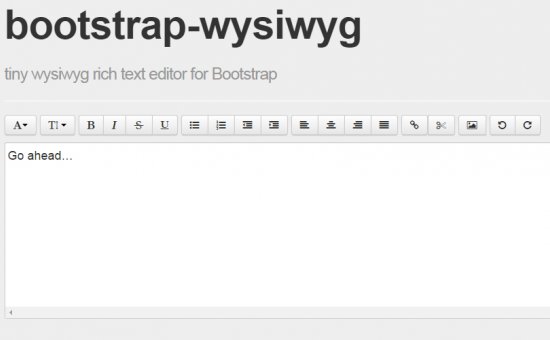 Utility BOOTSTRAP WYSIWYG