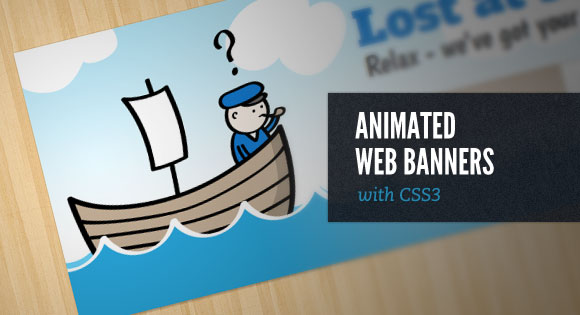 Bootstrap framework utility animated web banners with css