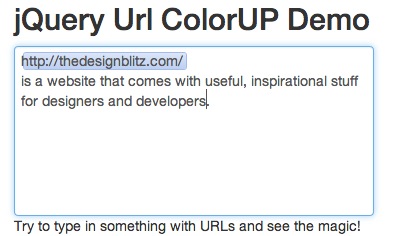 Bootstrap framework utility URL ColorUP